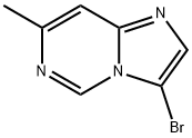 3-bromo-7-methylimidazo[1,2-c]pyrimidine 结构式