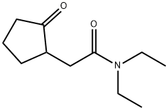 Cyclopentaneacetamide, N,N-diethyl-2-oxo- (9CI) Struktur