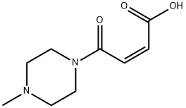 CIS-4-(4-METHYL-PIPERAZIN-1-YL)-4-OXO-BUT-2-ENOIC ACID Structure