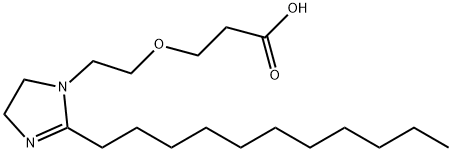 3-[2-(4,5-dihydro-2-undecyl-1H-imidazol-1-yl)ethoxy]propionic acid|