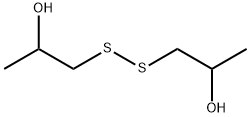 ビス(2-ヒドロキシプロピル)ペルスルフィド 化学構造式