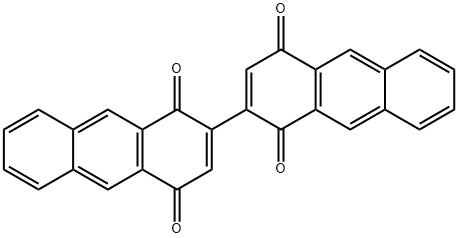 2,2'-Bi[1,4-anthraquinone] Structure