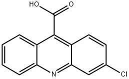 3-Chloro-9-acridinecarboxylic Acid Structure