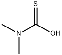 Dimethylthiocarbamic acid Structure