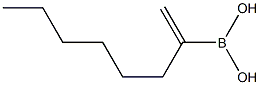 [(E)-1-オクテニル]ジヒドロキシボラン 化学構造式