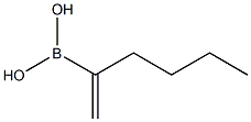[(E)-1-ヘキセニル]ボロン酸 化学構造式