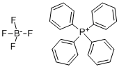 Tetraphenylphosphonium tetrafluoroborate Struktur