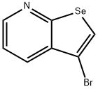 3-ブロモセレノロ[2,3-b]ピリジン 化学構造式