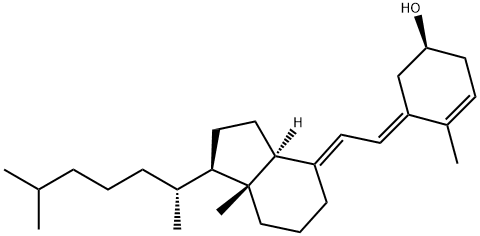 イソビタミンD3 化学構造式