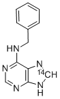 6-BENZYLAMINOPURINE-8-14C Structure