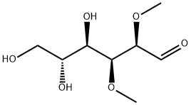 2,3-di-O-methyl-D-glucose  Struktur