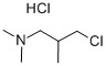 3-Dimethylamino-2-methylpropyl chloride hydrochloride|N,N-二甲氨基-3-氯-2-甲基丙烷盐酸盐