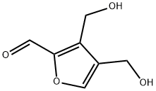 2-Furancarboxaldehyde, 3,4-bis(hydroxymethyl)- (9CI),426255-59-6,结构式