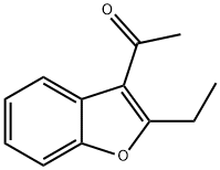 3-Acetyl-2-ethylbenzofuran Structure