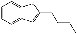 2-Butylbenzofuran Struktur