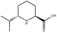 2-Piperidinecarboxylicacid,6-(1-methylethyl)-,(2S,6S)-(9CI) Struktur