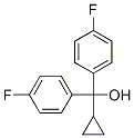 4-FLUORO-ALPHA-CYCLOPROPYL-ALPHA-(4-FLUOROPHENYL)-BENZYLIC ALCOHOL, 427-53-2, 结构式