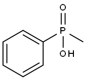 メチルフェニルホスフィン酸 化学構造式