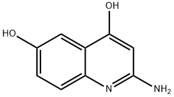 2-AMINO-4,6-DIHYDROXYQUINOLINE 化学構造式