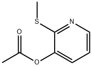 2-(Methylthio)-3-pyridinol acetate,42715-30-0,结构式