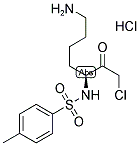 1-クロロ-3-トシルアミド-7-アミノ-2-ヘプタノン塩酸塩 化学構造式