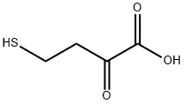 2-keto-4-mercaptobutyric acid 结构式