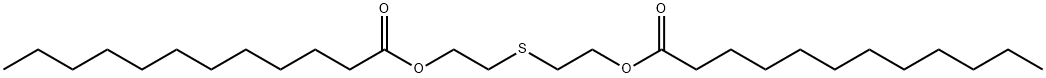 Didodecanoic acid thiobis(2,1-ethanediyl) ester,4275-31-4,结构式