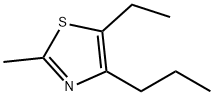 5-Ethyl-2-methyl-4-propylthiazole 结构式