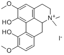 碘化木兰花碱,4277-43-4,结构式