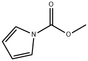 1H-ピロール-1-カルボン酸メチル 化学構造式