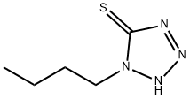 1-BUTYL-5-MERCAPTOTETRAZOLE 结构式