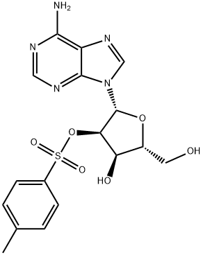 2'-对甲苯磺酸腺苷,42776-78-3,结构式