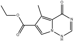 Pyrrolo[2,1-f][1,2,4]triazine-6-carboxylic acid, 1,4-dihydro-5-methyl-4-oxo-, ethyl ester