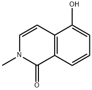 5-HYDROXY-2-METHYLISOQUINOLIN-1(2H)-ONE, 42792-98-3, 结构式