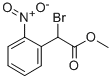 METHYL 2-BROMO-2-(2-NITROPHENYL) ACETATE Structure