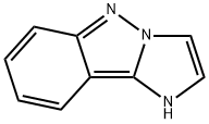 1H-Imidazo[1,2-b]indazole  (9CI) Struktur