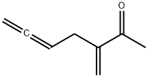 5,6-Heptadien-2-one, 3-methylene- (9CI) Structure