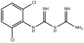 1-(2,6-DICHLOROPHENYL)BIGUANIDE HYDROCHLORIDE Structure