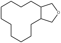 tetradecahydrocyclododeca[c]furan,42824-62-4,结构式