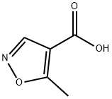 5-Methyl-4-isoxazolecarboxylic acid Structure