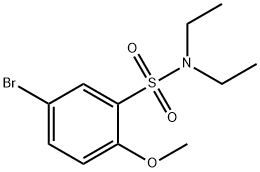 5-ブロモ-N,N-ジエチル-2-メトキシベンゼンスルホンアミド