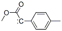 Ethylidene, 2-methoxy-1-(4-methylphenyl)-2-oxo- 化学構造式