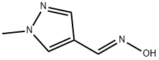 1H-Pyrazole-4-carboxaldehyde,1-methyl-,oxime,(E)-(9CI) Struktur
