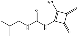 Urea, N-(2-amino-3,4-dioxo-1-cyclobuten-1-yl)-N-(2-methylpropyl)- (9CI) Struktur