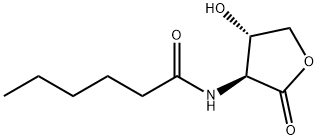Hexanamide, N-[(3S,4S)-tetrahydro-4-hydroxy-2-oxo-3-furanyl]- (9CI),428510-09-2,结构式