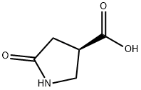 (3R)-5-oxo-3-Pyrrolidinecarboxylic acid Struktur