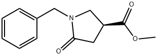 (S)-1-苄基-5-氧代吡咯烷-3-甲酸甲酯,428518-44-9,结构式