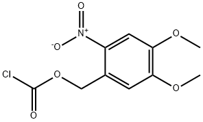 クロロぎ酸6-ニトロベラトリル 化学構造式