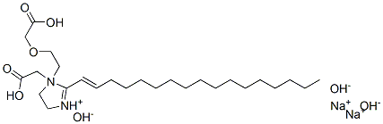 disodium 1-[2-(carboxymethoxy)ethyl]-1-(carboxymethyl)-2-(heptadecenyl)-4,5-dihydro-1H-imidazolium hydroxide,42863-96-7,结构式