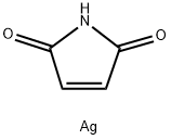 1H-pyrrole-2,5-dione, silver(1+) salt Struktur